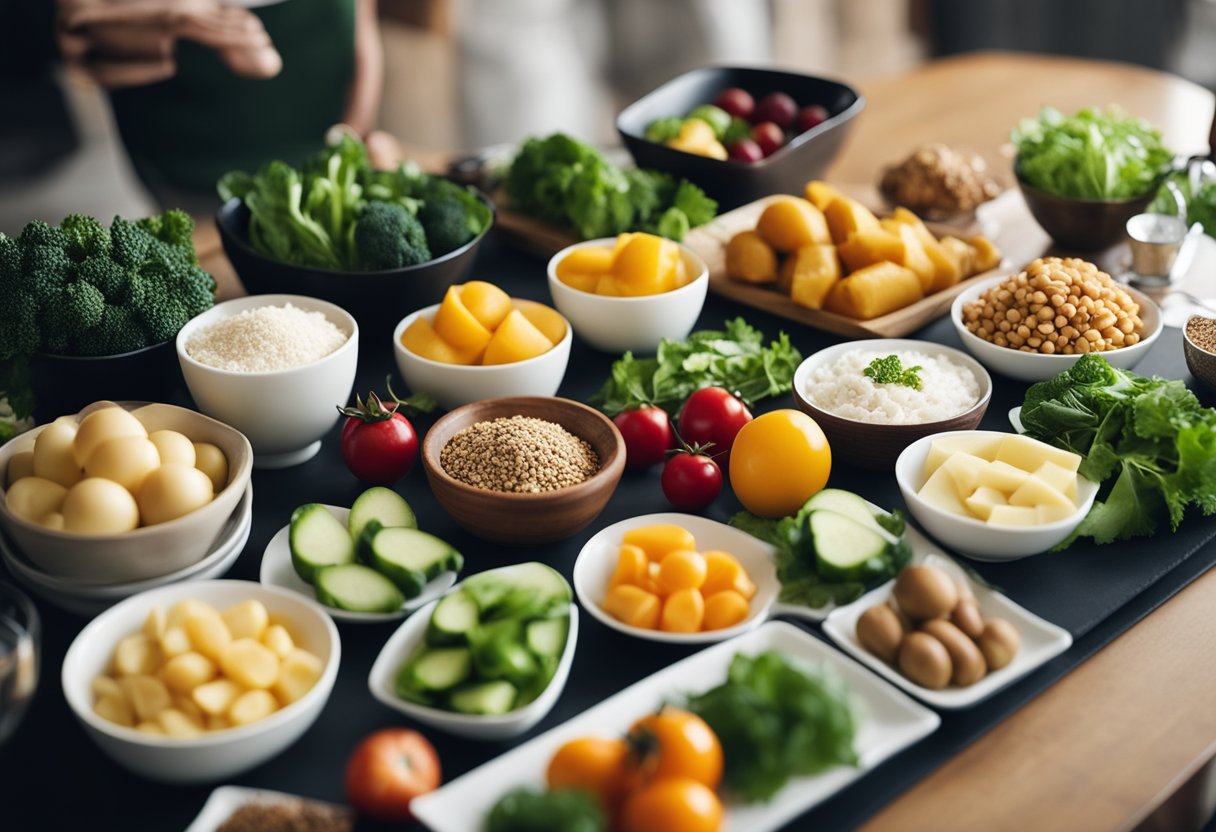 A table displaying 7 different diet plans with their respective foods and benefits, suitable for various individuals